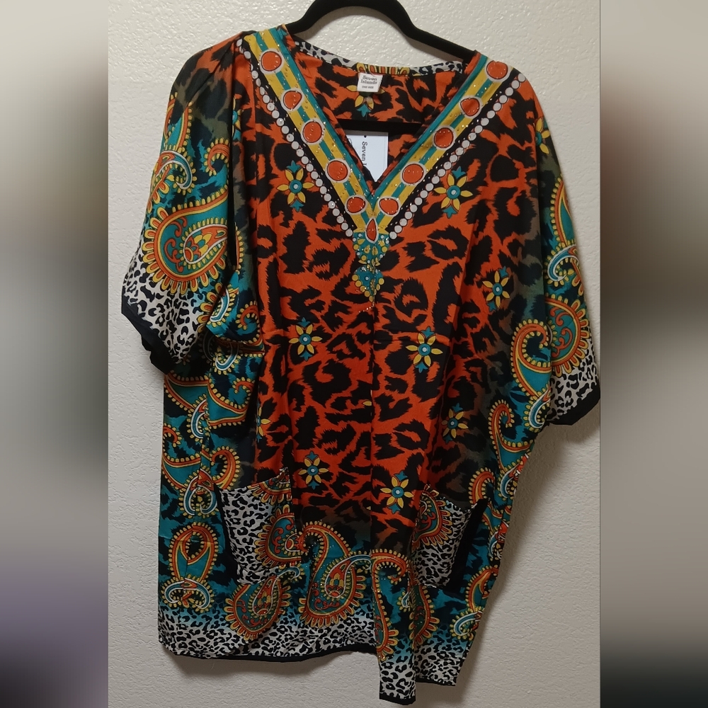 Nwt Women's cover up top